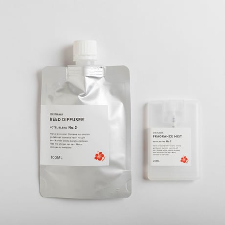 ホテルブレンドNo.2 Flowers　パウチ型ルームフレグランス100ml
