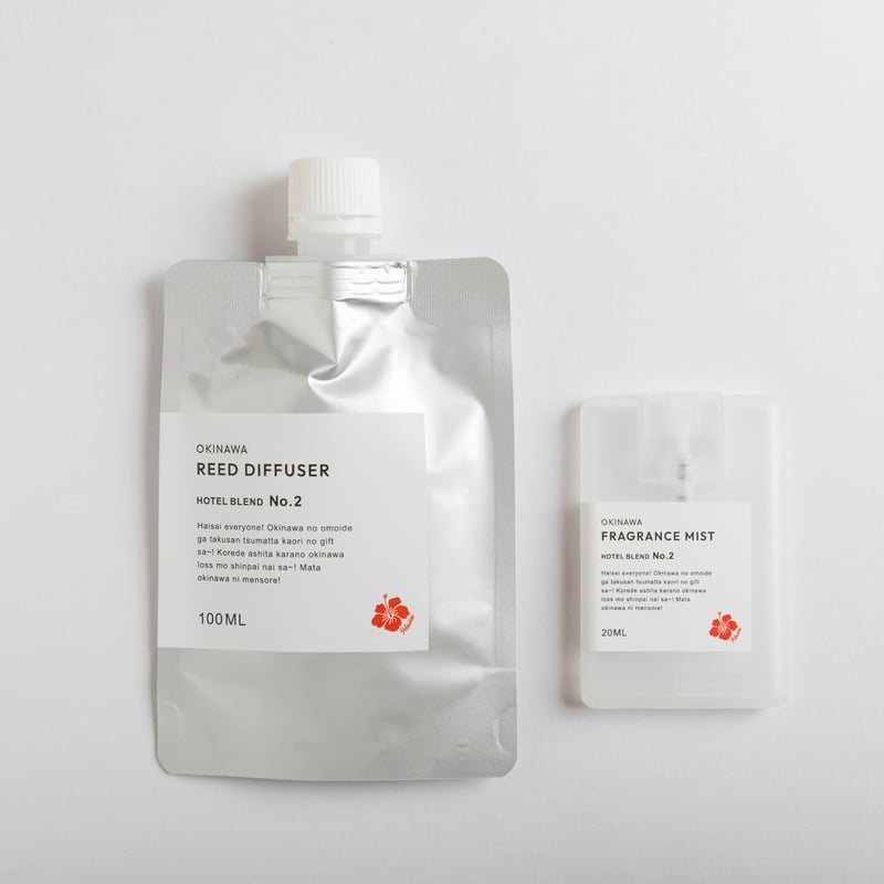 ホテルブレンドNo.2 Flowers ルームフレグランスパウチ型100ml | Gotas