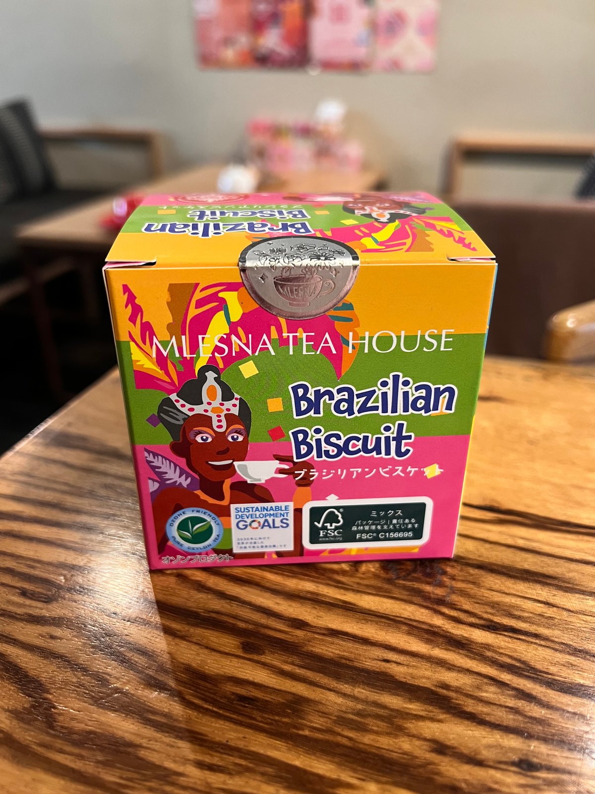 カラフルハピネス　バケーションパッケージ　ポージープラッシー　クッキーアン キューブ】ブラジリアンビスケット | アンノンティーハウス オンライン