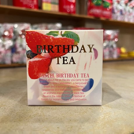 【英語版キューブ】PASTEL BIRTHDAY TEA パステル色のおたんじょう日