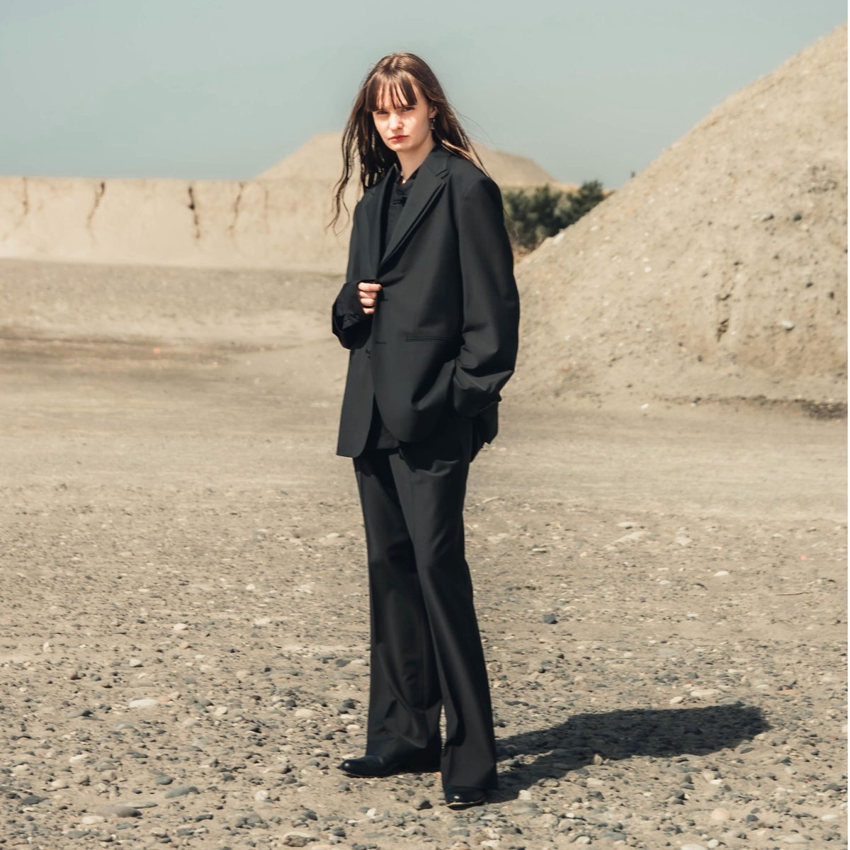 Double lapel 3B tailored jacket | YohKi