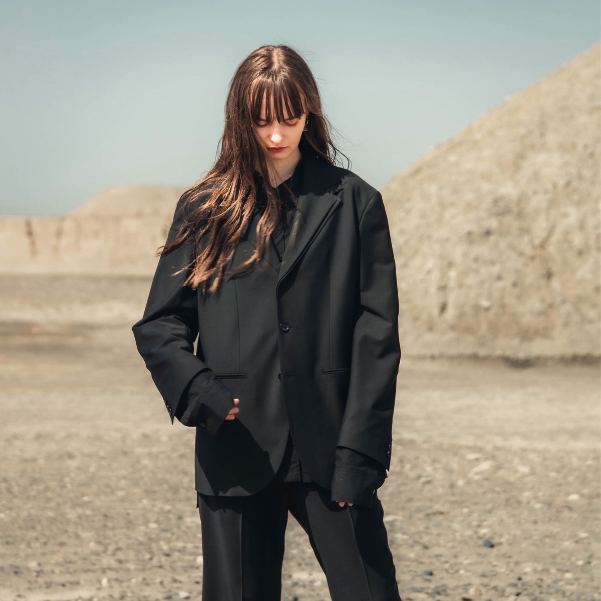 Double lapel 3B tailored jacket | YohKi