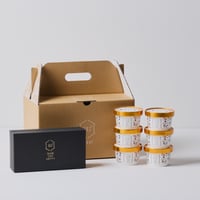 石挽きチョコアイスと石挽きガトーショコラ
