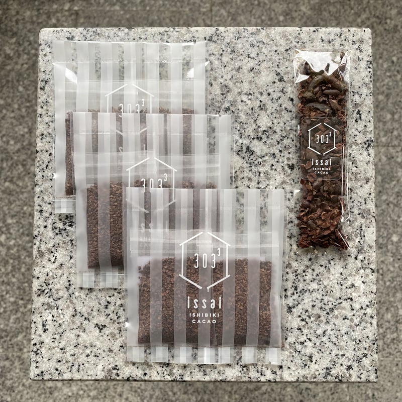 カカオティーセット | 石挽カカオ issai