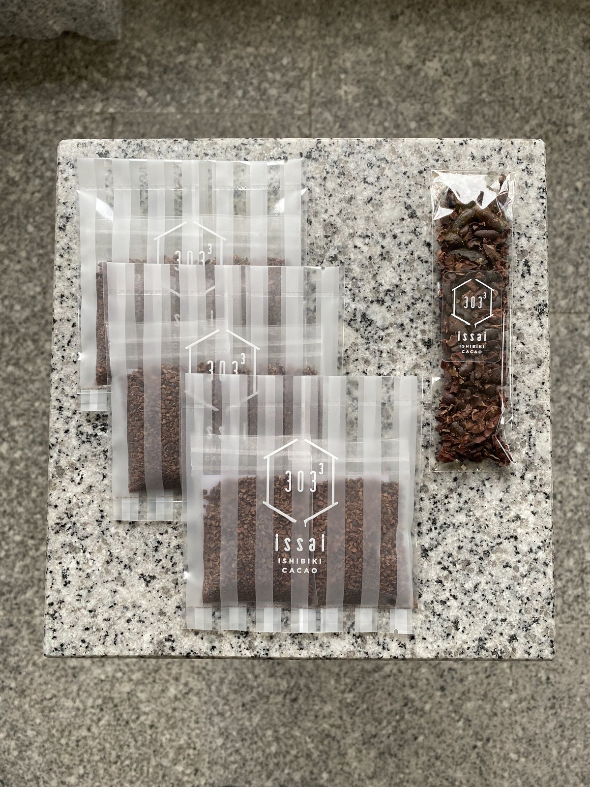 カカオティーセット | 石挽カカオ issai