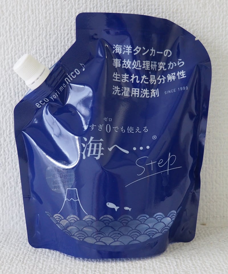 洗濯洗剤「海へ… Step」詰替パック | 橙書店 WEB SHOP