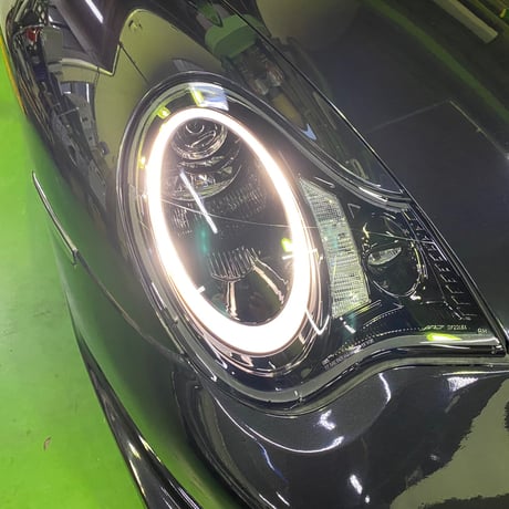 996後期／カレラ4S／ターボ／GT2　LEDヘッドライト　ブラック 左側通行用