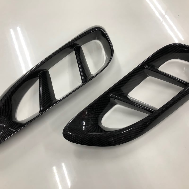 ポルシェ 718 ケイマン フルカーボン　サイドインテークカバー Amazon.co.jp: カーエクステリアボディサイドエアインテーク