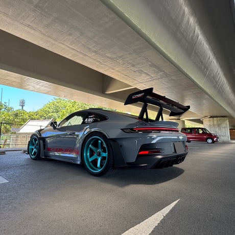 992GT3-RS用アドバンレーシング・GTホイール　センターロック  レーシングターコイズブルー