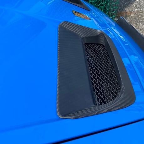 992GT3用フロントボンネット　カーボンフェアリング