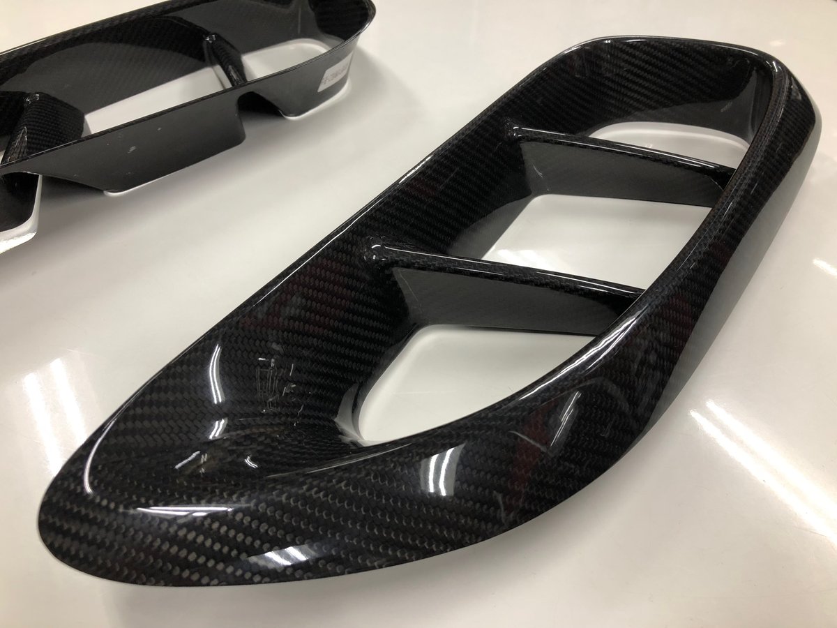 718系用カーボンサイドエアインテークカバー | クレフモータースポーツ
