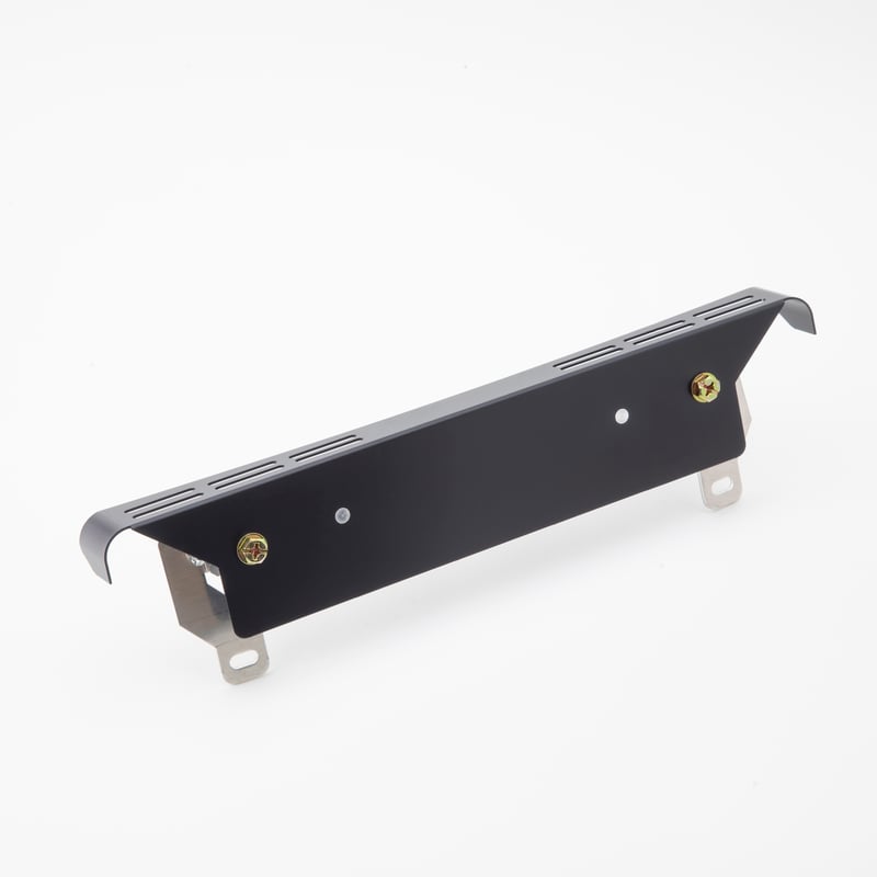 オリジナル・角度調整式フロントナンバーステー 718系用 Aタイプ 黒