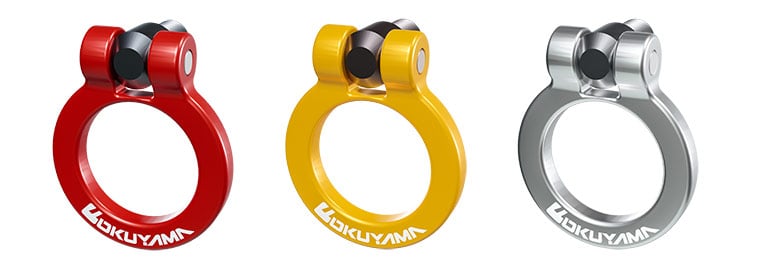 オクヤマ製 フリップアップトーイングフック 【フロント】 | クレフ