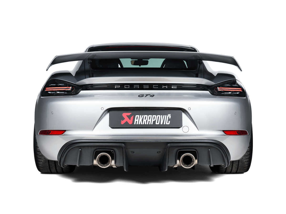 (Lei)Porsche 718GT4用チタンマフラー（バルブ付き） Porsche 718GT4用チタンマフラー（バルブ付き） - メルカリ