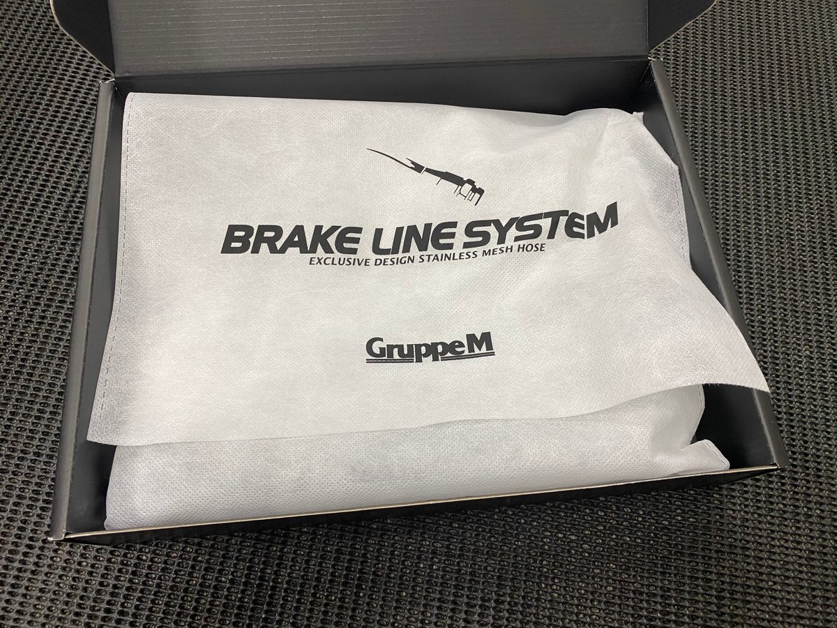 グループエム製 ステンレスメッシュブレーキホース | クレフモーター