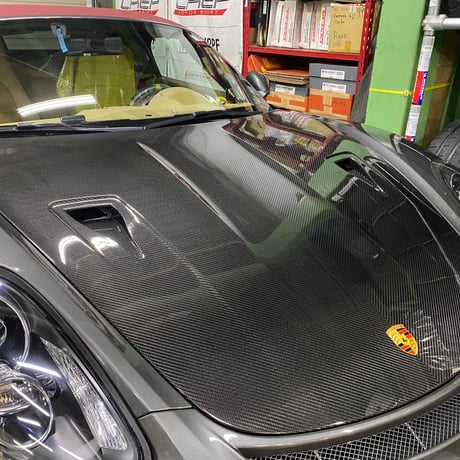 オリジナル・991.2GT3-RSタイプ　ドライカーボン・ボンネット