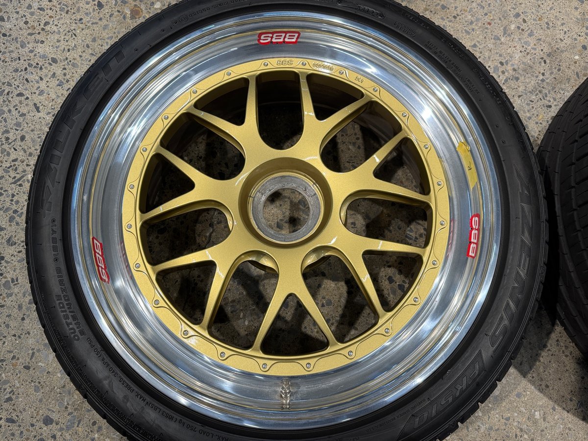 ポルシェ用BBS用ホイールフロント用タイヤ付き！ NNN
