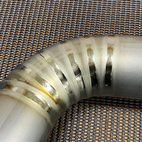 I.code(アイコード)製　718GT4 /スパイダー/ GTS4.0 用　チタン リンク パイプ 　1.5kg×2