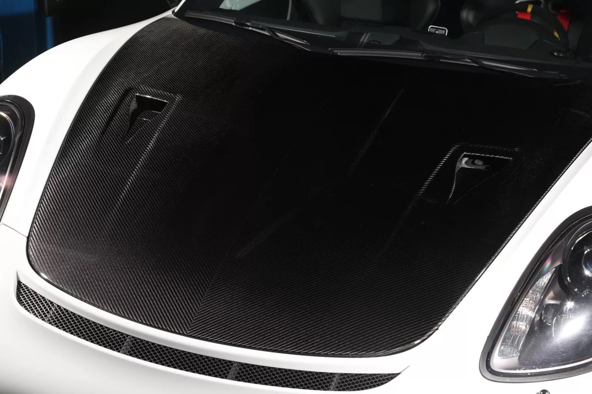 オリジナル・991.2GT3-RSタイプ ドライカーボン・ボンネット | クレフ 
