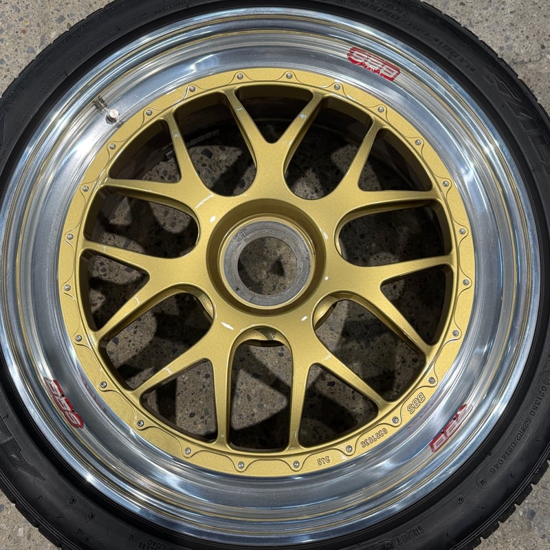 BBSホイール　引き取り限定 楽天市場】BBS フェアレディZ ST RZ34 22y〜 RE-V7 18インチ×9.5