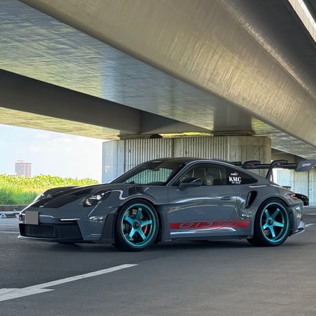 992GT3-RS用アドバンレーシング・GTホイール　センターロック  レーシングターコイズブルー
