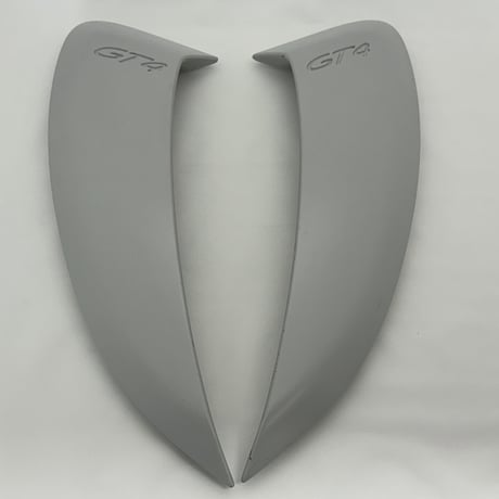 ポルシェ純正 981ケイマンGT4 サイドエアカバー 【左右】 展示品・新品 未塗装 プライマー仕上げ