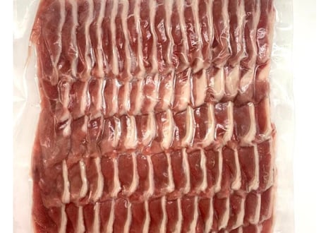 野生のイノシシ肉　赤身ローススライス３００g