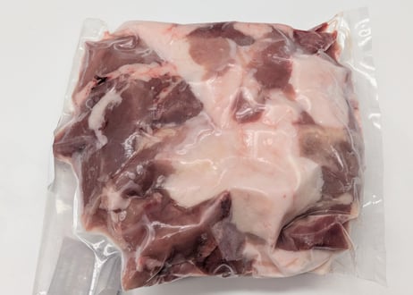 野生の猪肉　脂あり切り落とし500gオス【冷凍】