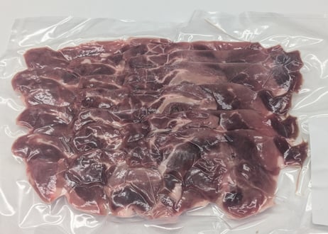 野生の猪肉　赤身切り落としスライス３００ｇ【冷凍】