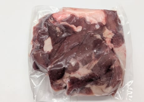 野生の猪肉　脂あり切り落とし500gメス【冷凍】