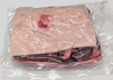 野生の猪肉　脂しっかりバラ600gメス【冷凍】