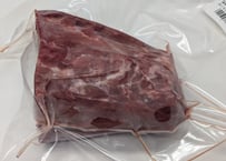 野生の猪肉　赤身カタロース450gオス【冷凍】