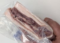 野生の猪肉　脂しっかりバラ450g メス【冷凍】