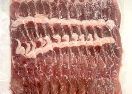 野生のイノシシ肉　赤身カタローススライス３００ｇ