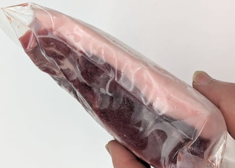 【セール品】野生の猪肉　脂しっかりカタロース750gメス【冷凍】