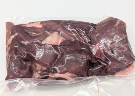 野生の猪肉　赤身切り落とし750g メス【冷凍】