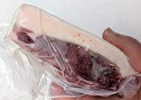 野生の猪肉　脂しっかりロース450gメス【冷凍】