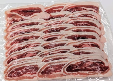 野生の猪肉　脂ほどほどバラスライス３００g【冷凍】