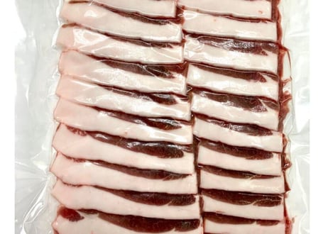 野生の猪肉　脂しっかりモモスライス３００ｇ【冷凍】
