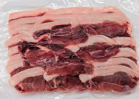 野生の猪肉　脂しっかりローススライス３００g【冷凍】