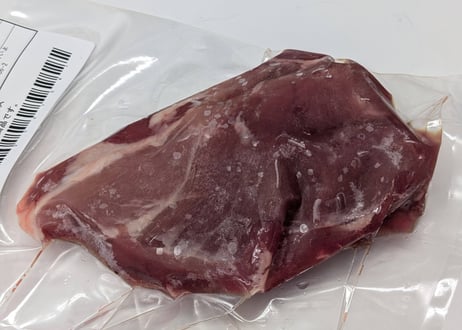 野生の猪肉　赤身カタロース100gオス【冷凍】