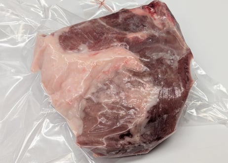野生の猪肉　脂ほどほどモモ450gメス【冷凍】