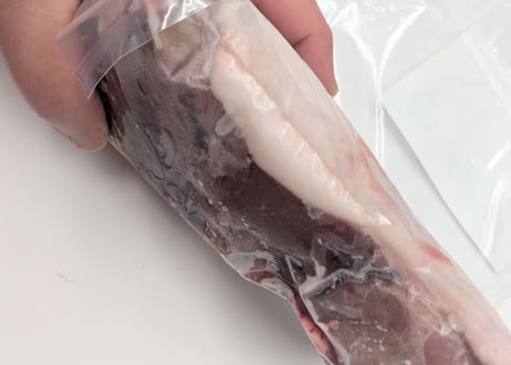 野生の猪肉　脂しっかりモモ700gメス【冷凍】