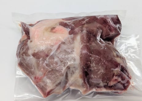 野生の猪肉　脂あり切り落とし350gオス【冷凍】