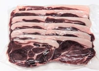 野生の猪肉　脂しっかりカタローススライス３００g【冷凍】