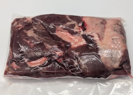 野生の猪肉　脂あり切り落とし650gメス【冷凍】