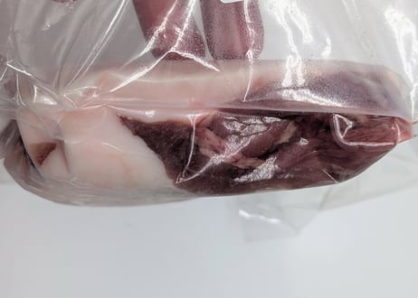 野生の猪肉　脂しっかりバラ800gオス【冷凍】
