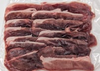 野生の猪肉　赤身モモスライス３００g【冷凍】