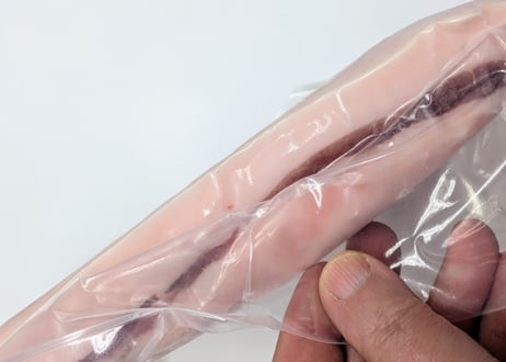 野生の猪肉　脂しっかりバラ800gオス【冷凍】