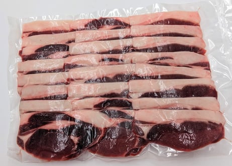野生の猪肉　脂しっかりローススライス３００g【冷凍】